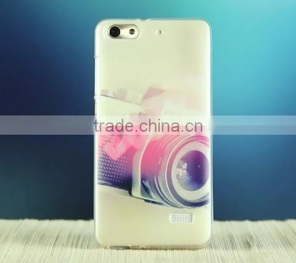 TPU PC UV Printing Gril Image For HuaWei Honor 4C photo-2