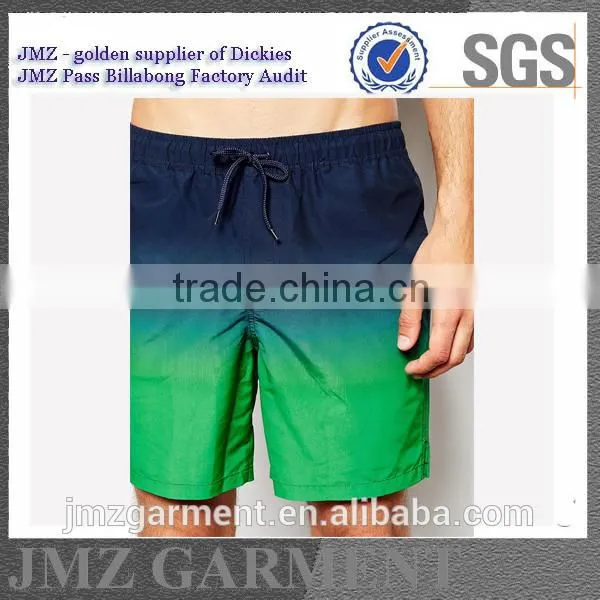 JMZ Wholesale Custom OEM Beach Shorts for Men Polyester Creat Your Own Design New Products 2015 Low Moq photo-4