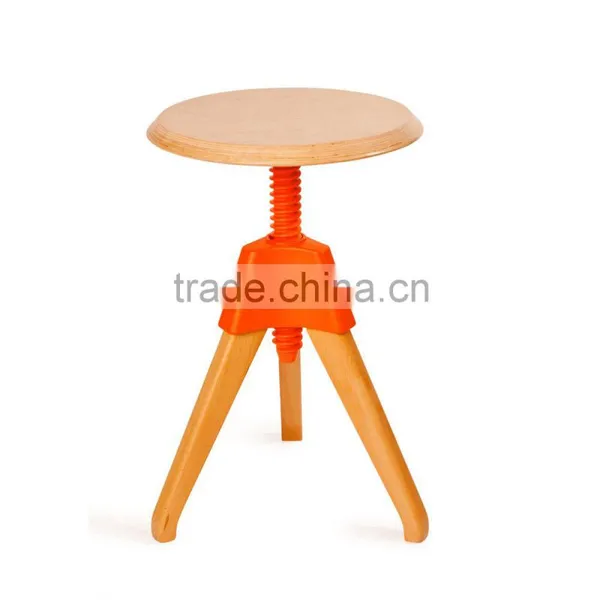 BS023A Adjustable Stool With Wheels photo-2