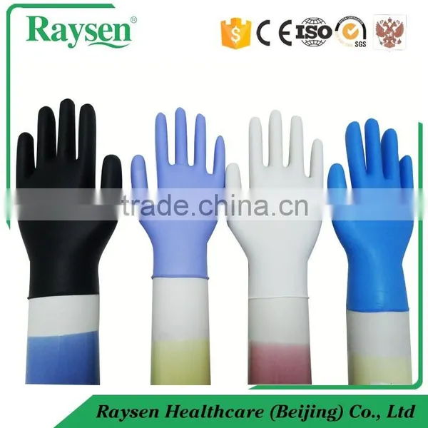 9inch Powder Free Disposable Nitrile Examination Gloves With CE photo-3