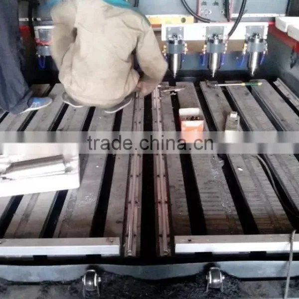 High Quality Mould Carving Cnc Router for Stone,marble, Tile,granite,plastic,aluminum (with Good Factory Price) photo-6
