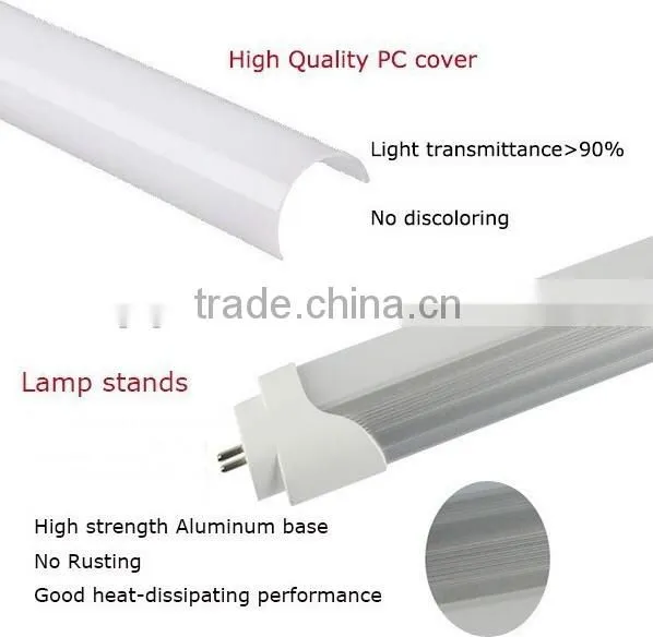 Electronic Ballasts Compatible T8 LED Tube 4feet 18W Led Tube Lighting 150lm/w photo-3