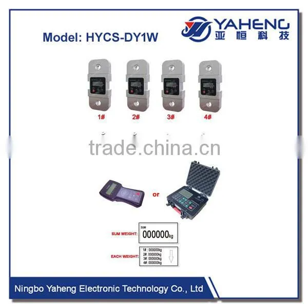 New Waterproof Wireless Radio Link Plus HYCS DY1 Dynamometer Tester Screen Indicator Receiver