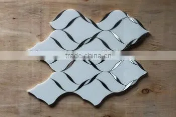 Carrara White Mosaic Tile Pictures Prices photo-4