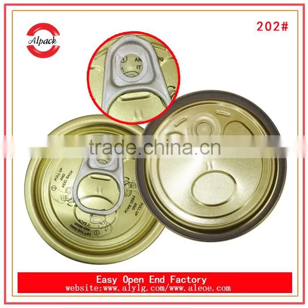 Canned Food Packaging Material 209# Tinplate Easy Open End photo-4
