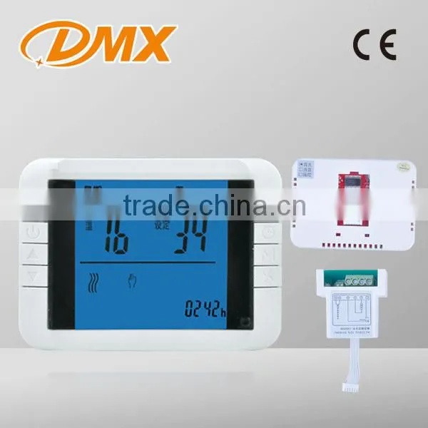 Wireless Digital Room Heating Thermostat In LCD DIsplay photo-3