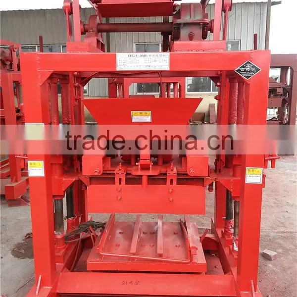 Best Selling Manual Fly Ash Brick Making Machine for Small Industry QTJ4-35 photo-2