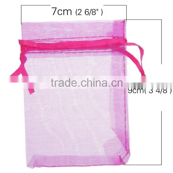 In Stock Mixed Color Wedding Favour Gift Organza Bags Pouch Wholesale photo-5
