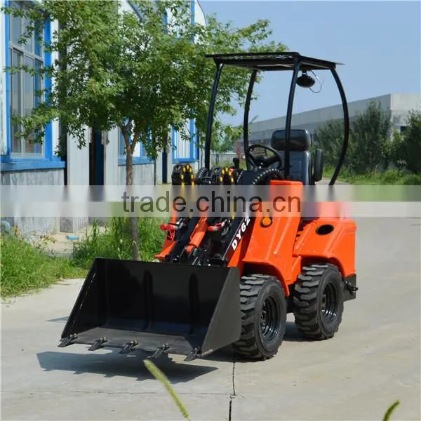 Mini 4-wheel-drive Loader, Small Wheel Loader on Sale photo-3