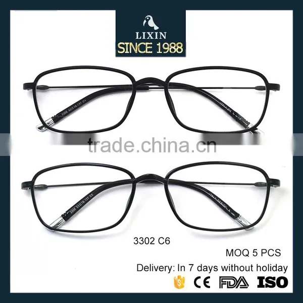 Super Light Vintage TR90 Plastic Titanium Eyeglasses Italy Design Glasses Frame Spectacle Optical Eyewears 3306 photo-5