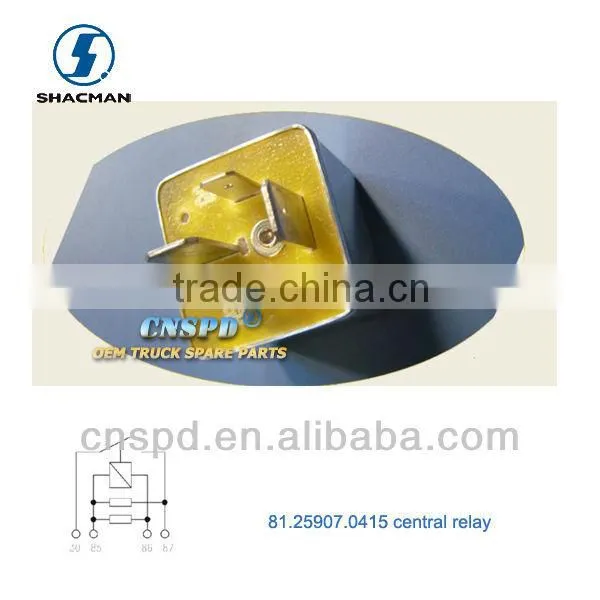24V 70A 4 Pin Auto Relay, Power Relay, SHACMAN Truck Relay, 81.25902.0415