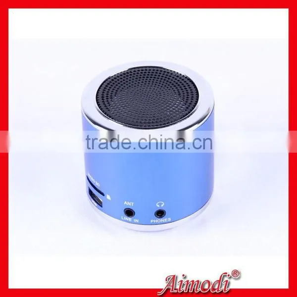 Best Promotional Gift Miniion Mini Portable Speaker With fm Radio photo-2