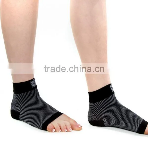Plantar Fasciitis Socks Premium Ankle Support Unisex Black Sock photo-4