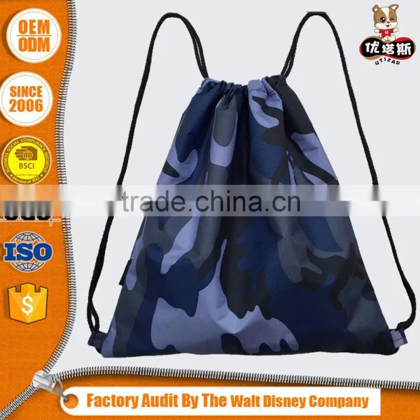 Wholesale Heavy Duty Prmotion Shoes Military Drawstring Bag Gift Backpack photo-2