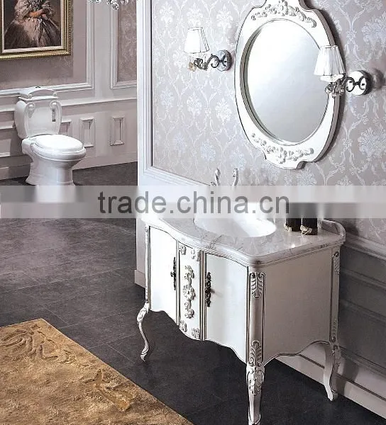 WTS3211 30-inch Mirrored Cabinets Type and Classic Style Hotel Bathroom Vanity photo-4