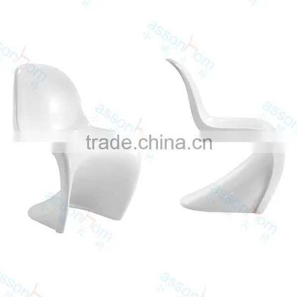 Plastic Dining Chair S Shape Chair photo-3