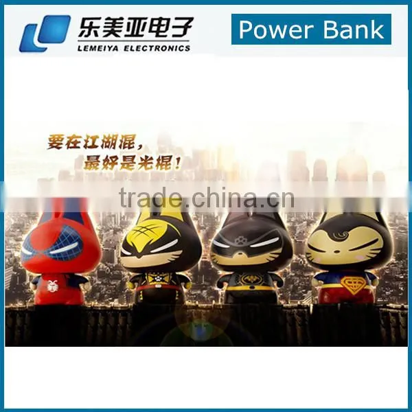 Cartoon 8800mah Power Bank Battery Pack Batman Darth Vader Spider Man Marvel's The Avengers Portable Battery Charge photo-2