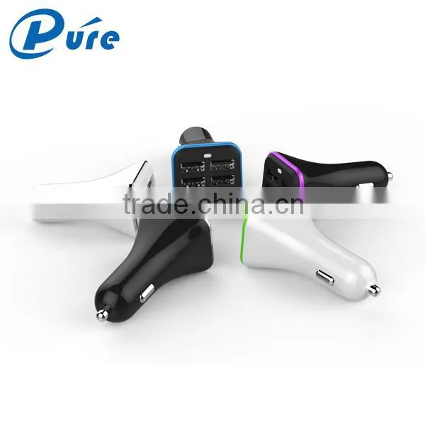 OEM 5.2A/6.8A Intelligent Recognition Car Charger Premium 4 Usb Car Charger for Mobile Phones photo-6