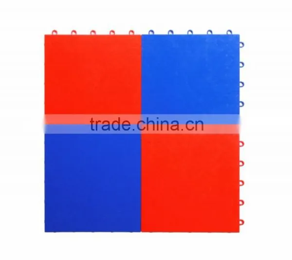Suspended PP Interlocking Basketball Court Floor Mat photo-3