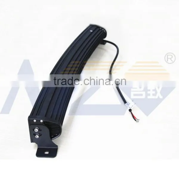 Curved LED Off Road Lighting 180W 32.5 Inch 60x3W CRE E, Double Row Led Bar Lights for SUV ATV High Heat Dissipation Waterproof photo-4