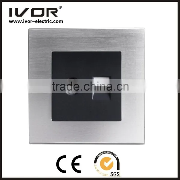 2016 New Design IVOR Aluminum Silver Material tv RJ45 Computer Switch photo-5