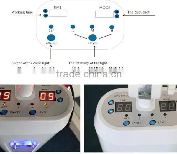 Led Light Skin Therapy Pdt Led Photodynamic Therapy PDT LED Light Wrinkle Removal Therapy With 7 Lights Pdt Therapy Machine VL10 590 Nm Yellow photo-4