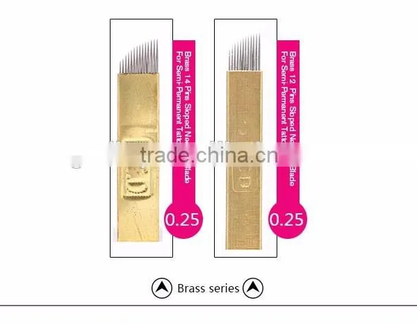 Many Size to Choose Microblade Needles For Eyebrow 3D Embroidery Manual Tattoo Pen photo-6
