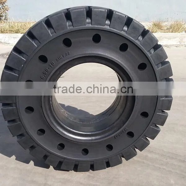 Spare Parts Gumi Banden Dack 5.00-8 Solideal Forklift Tyres photo-3