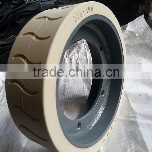 Electric Scissor Lift Use 10 Inch Wheel Tire photo-2