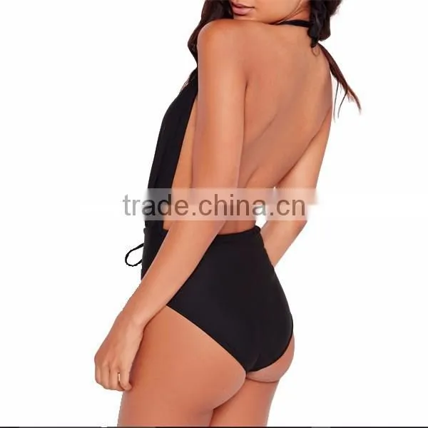 Woman Hot One Piece Swim Wear With High Quality photo-6