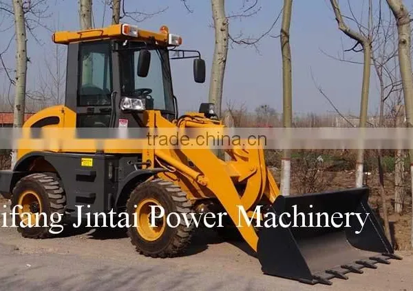 ZL12F Mini Wheel Loader, China Factory Supply Mini l Loader, With Cab or Sunshade photo-2