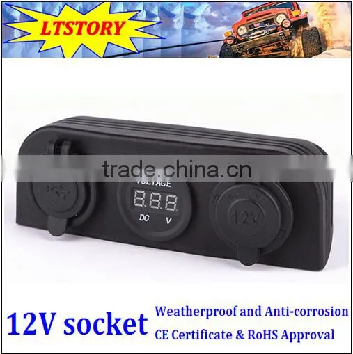 12V Power Socket in Car and Motorbike photo-5