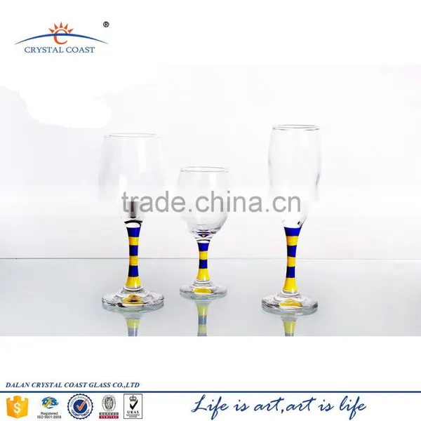Wholesale Elegance Champagne Glass/set of 3glass Wine Cup photo-2