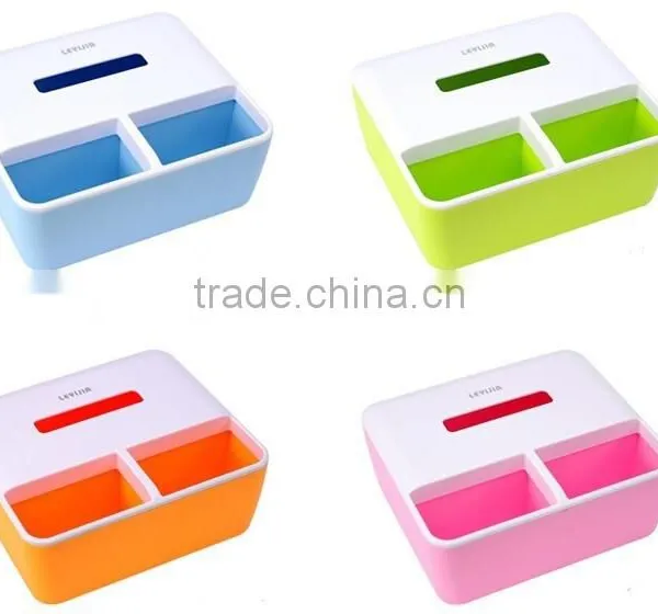 Wholesale Stock Double Lattices Nakpin Storage Box Napkin Holder photo-4