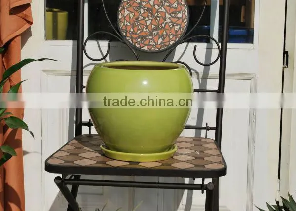 Vietnam Ceramic Glazed Indoor Planter Flower Pots photo-3