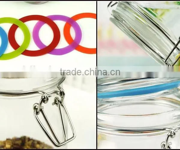 Sealing Cylinder Ait Tight Glass Jar for Food Pickles photo-3