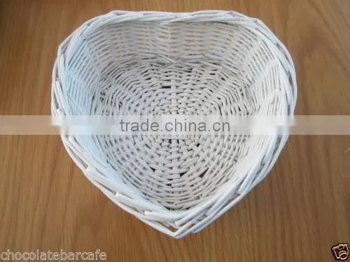 Set 3 Willow Material Hand Made Decorative Empty Wicker Serving Tray photo-3