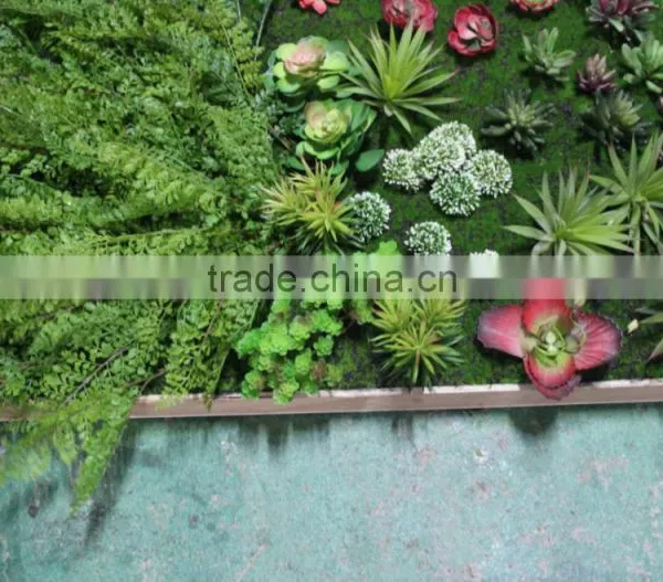Artificial Green Plants Wall for Sale photo-4