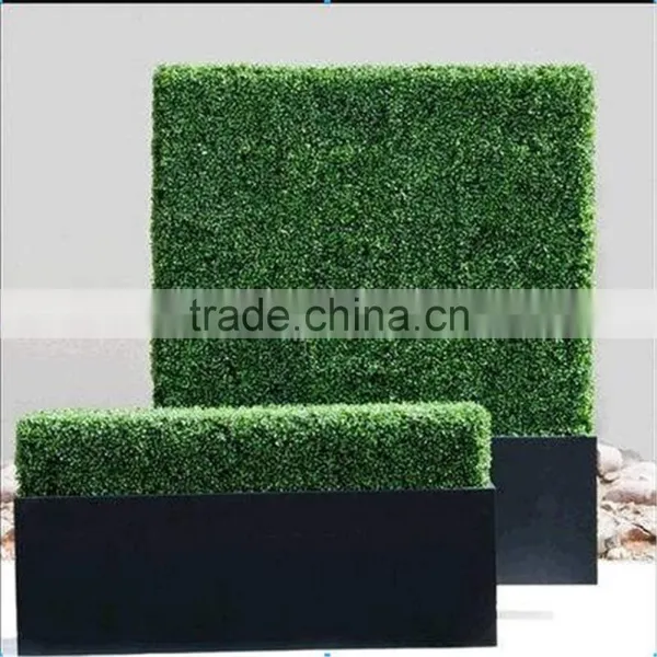 China Wholesale Artificial Green Boxwood Hedge With Planter for Outdoor photo-6