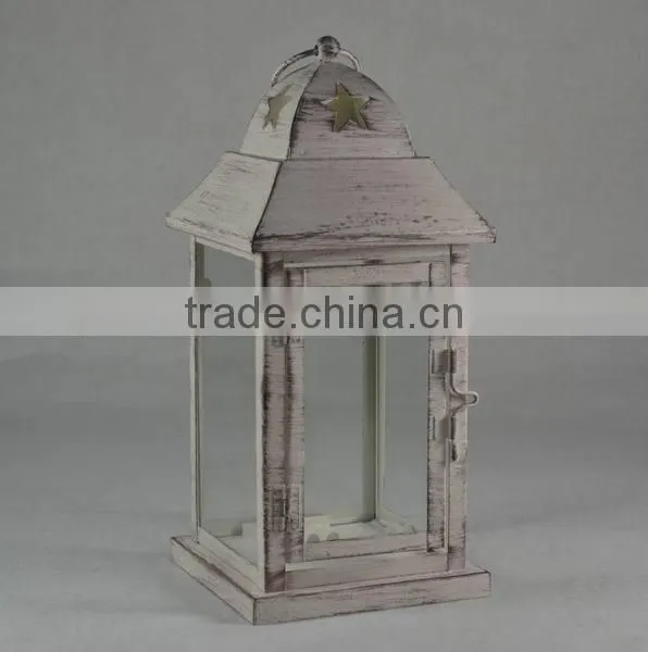 White Moroccan Lantern photo-3