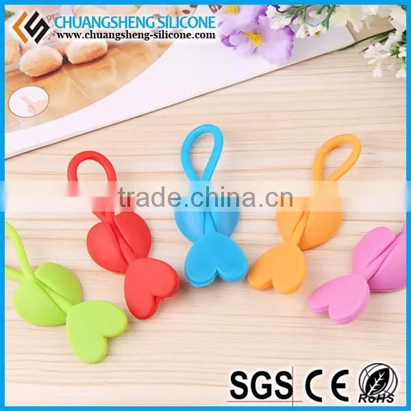 Amazon Best Selling Popular Silicone Earphone Wire Rope Coil Winder for Android Data Cable photo-3