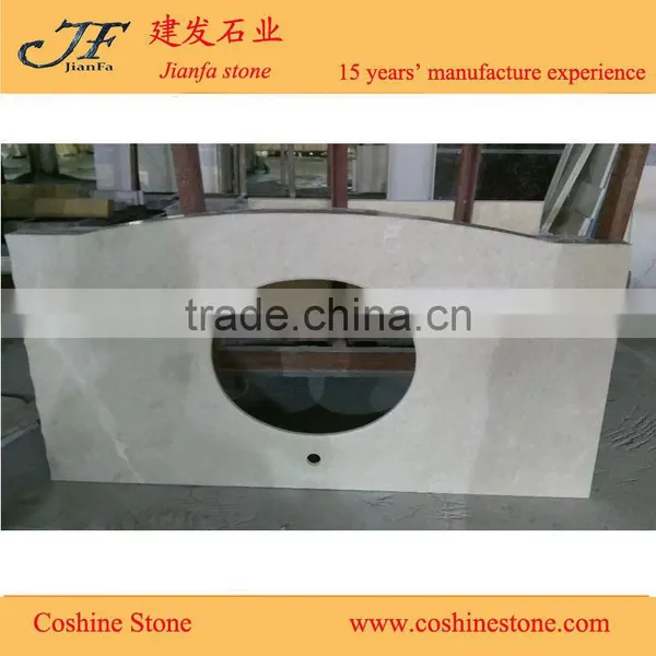 Turkish Beige Marble Ottoman Beige Marble Vanity Tops photo-3