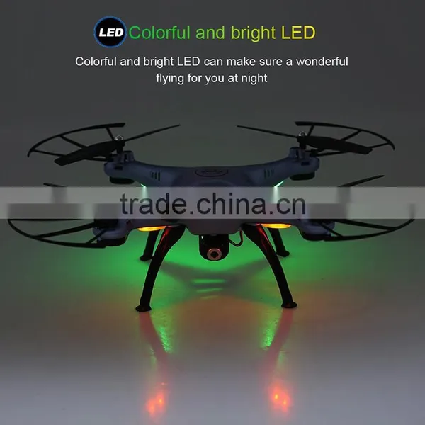 360 Degree Eversion Headless Drone With HD Camera 2MP 2.4G 4CH 6 Axle Gyro RC Quadrocopter Syma X5HC photo-5