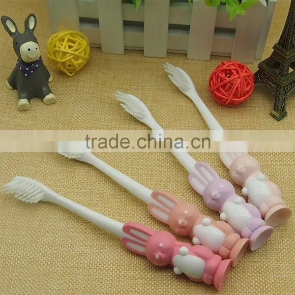 Rabbit Shape ECO-friendly Kids Toothbrush Falls in Popular Demand photo-3