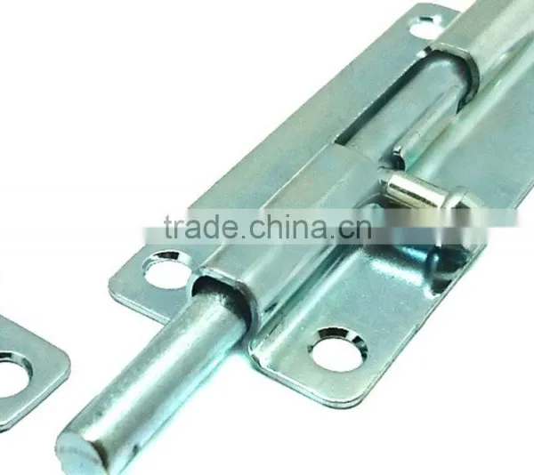 5" Straight Barrel Bolt, Heavy Duty Barrel Bolt Tower Bolt for Doors and Windows Lock 5" photo-3