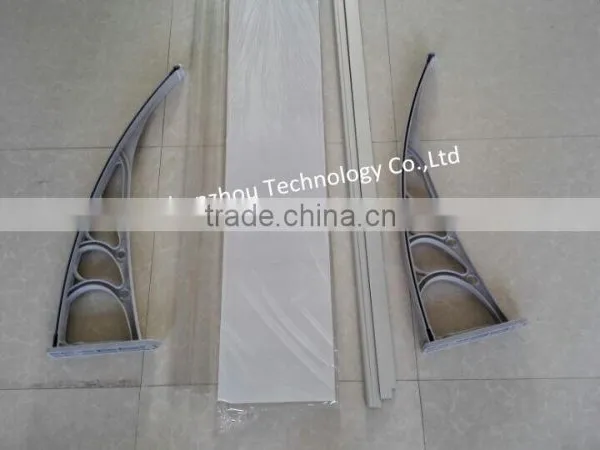 New Arrival! Plastic Bracket Door Canopy, Durable Canopies,easy DIY Window Canopy photo-2