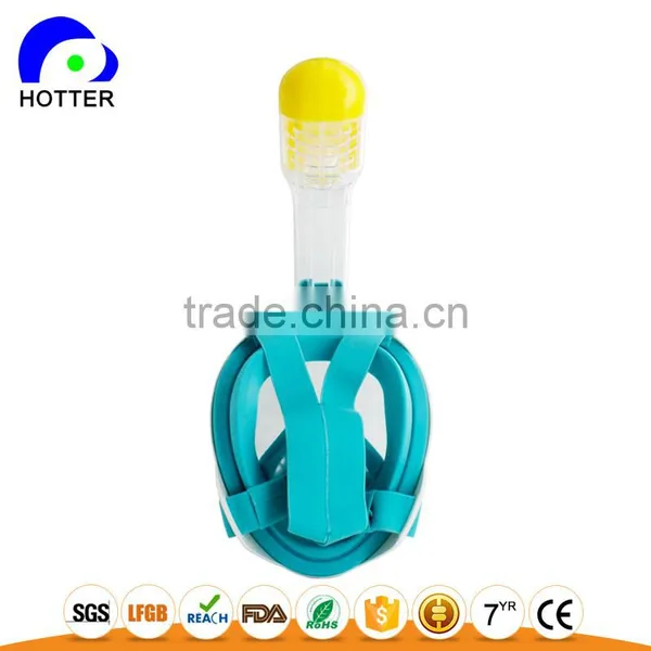 Anti-fog 180 Snorkel Mask Full Dry Diving Mask photo-4