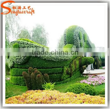 2015 Wholesale Manufacturer Cusomizes Artificial Decorative Topiary Animal Garden Topiary photo-4