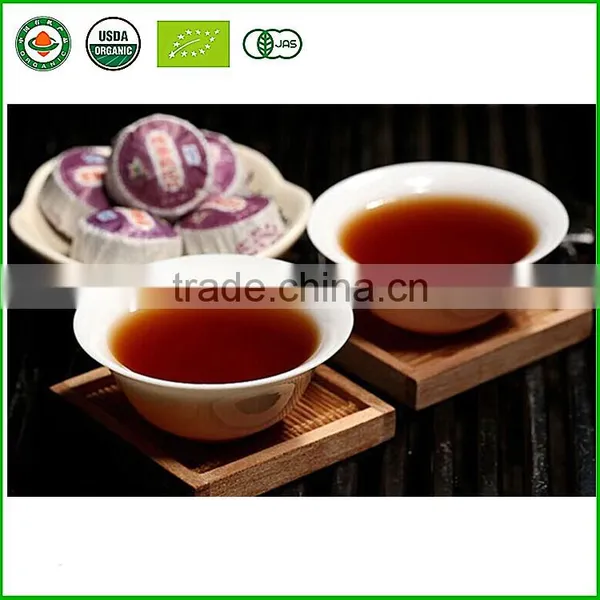 Handmade Ripe Puer Tea 5g Mini Tuo Tea Cooked pu er Cha Chinese Gifts Food Box Menghai Glutinous Rice Fragrant photo-3