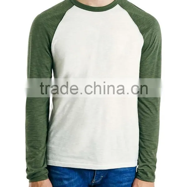 Wholesale Men's t Shirt Custom Fitness Apparel 2015 Fashionable Long Sleeves Men T Shirt photo-2